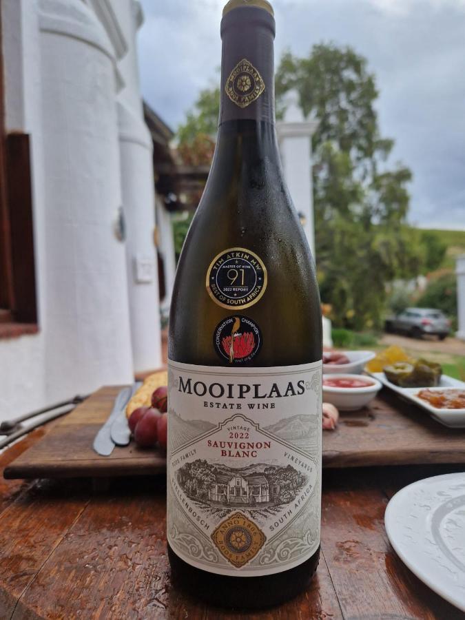 Apartamento Mooiplaas Wine Estate Stellenbosch Exterior foto